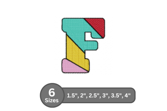 A Designer's Real-World Review: The Candy Stripe Alphabet - F