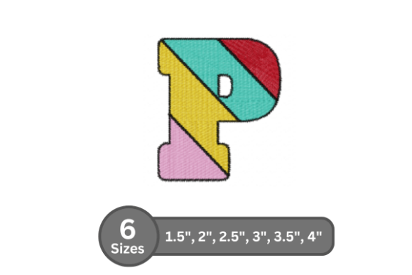 A Designer’s Review of Candy Stripe Alphabet - P