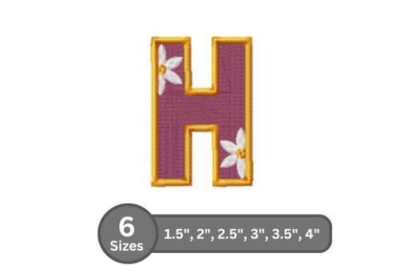 A Practical Review of Daisy Joy Alphabet - H for Seasonal Embroidery