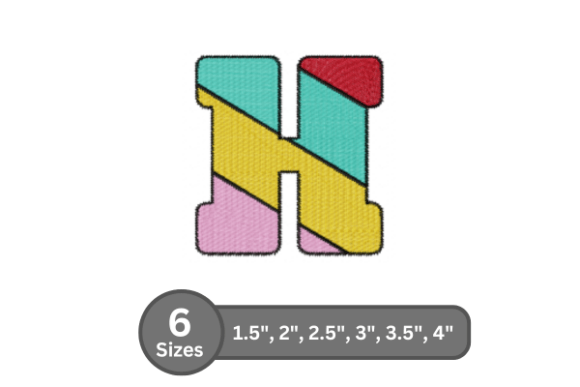 Candy Stripe Alphabet: A Sweet Embroidery Font Review