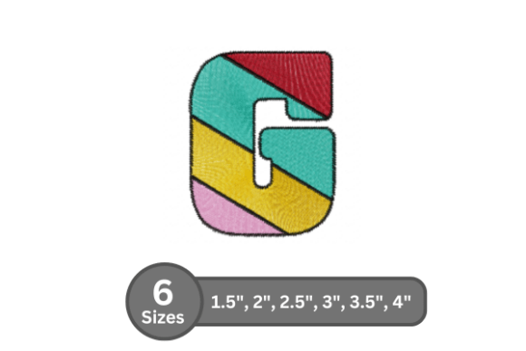 Candy Stripe Alphabet - G: A Designer's Real-Project Review