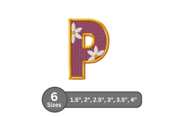 Design Review: The Daisy Joy Alphabet - P for Boutique Sweatshirts