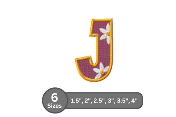 Evaluating Daisy Joy Alphabet - J for Boutique Sweatshirt Collections