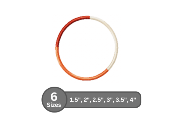 Evaluating the Color Bar Alphabet -O Embroidery Design