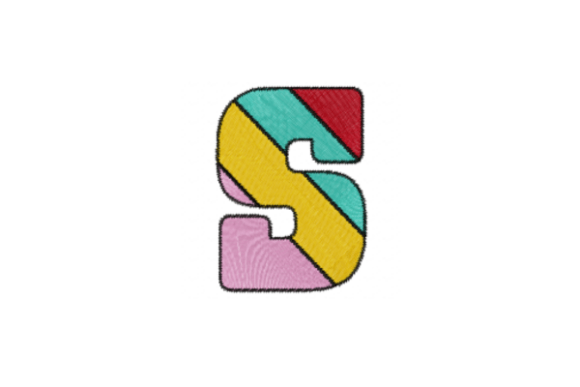 Reviewing Candy Stripe Alphabet - S for Seasonal Projects