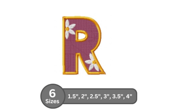 Reviewing Daisy Joy Alphabet -R for Real Embroidery Projects