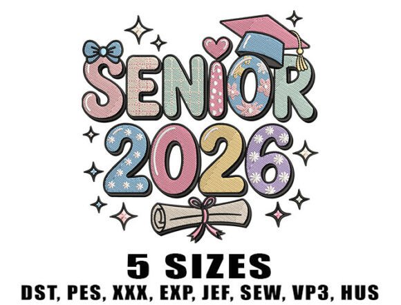 School Senior Embroidery Design Review for Seasonal Sellers