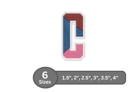Street Varsity Alphabet - C: An Honest Embroidery Designer Review