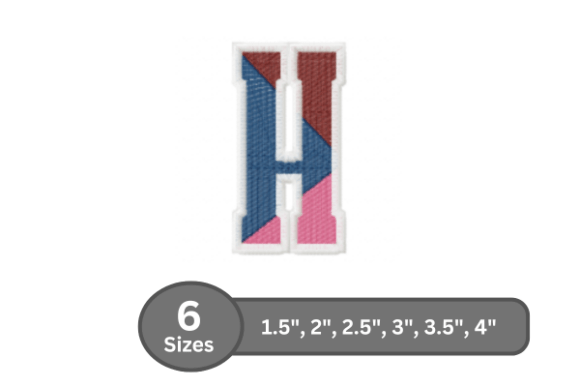 Street Varsity Alphabet H: A Seller’s Embroidery Review