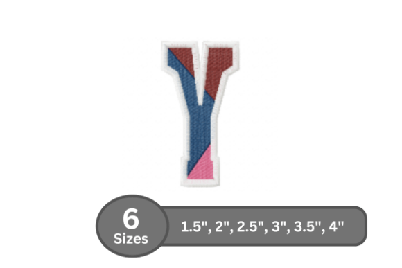 Street Varsity Alphabet - Y: Personalized Gift Embroidery Review