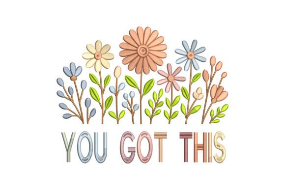 Testing a Floral Motivational Quote for Personalized Gifts